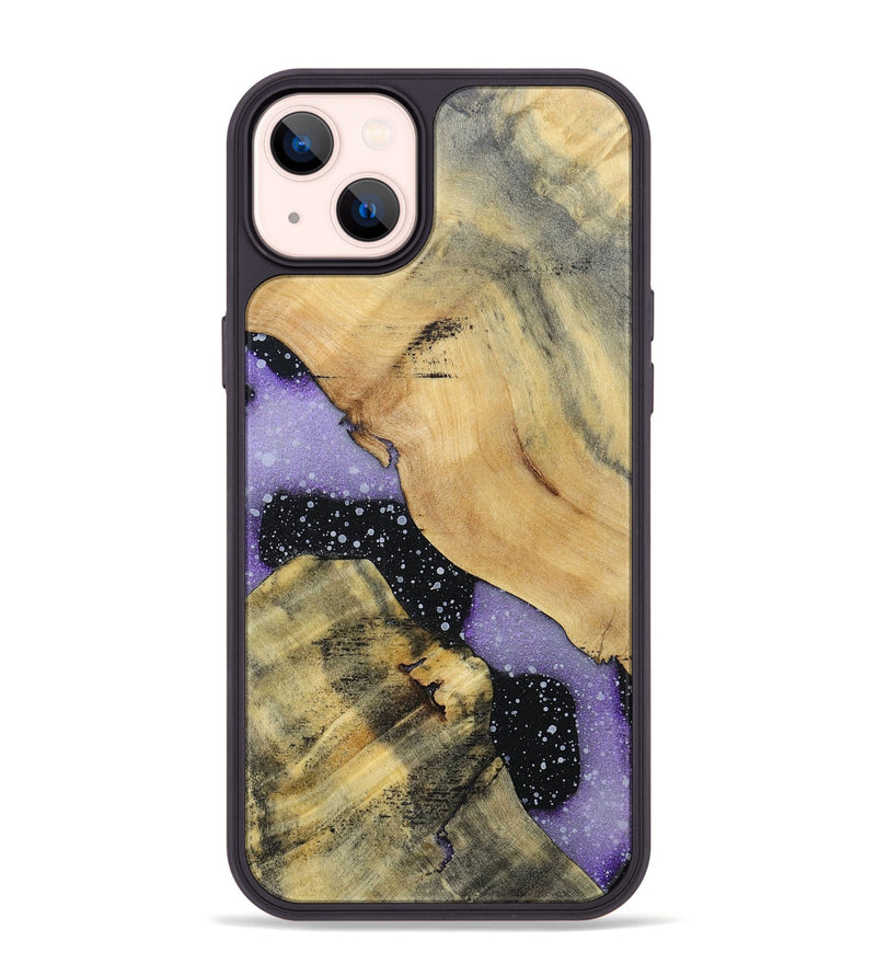 iPhone 14 Plus Wood+Resin Phone Case - Moises (Cosmos, 696044)