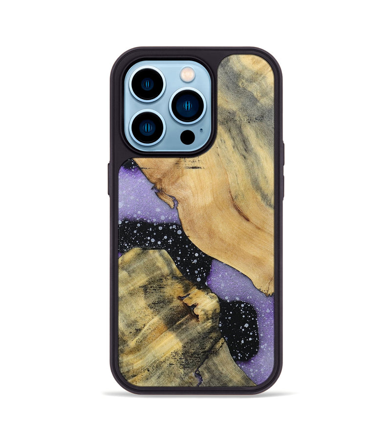iPhone 14 Pro Wood+Resin Phone Case - Moises (Cosmos, 696044)