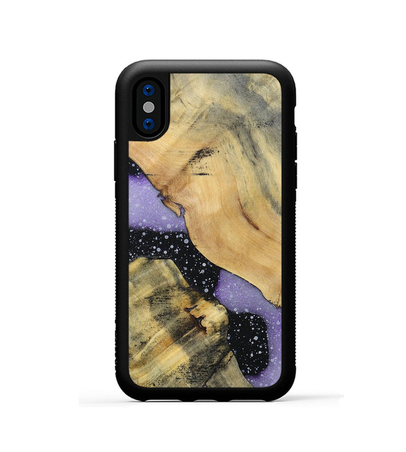 iPhone Xs Wood+Resin Phone Case - Moises (Cosmos, 696044)