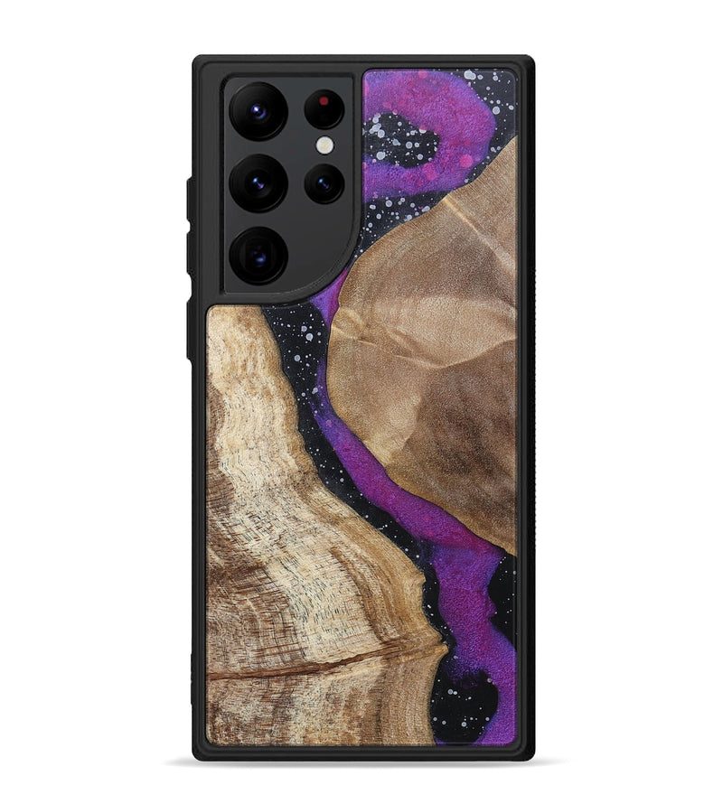 Galaxy S22 Ultra Wood+Resin Phone Case - Bart (Cosmos, 696049)