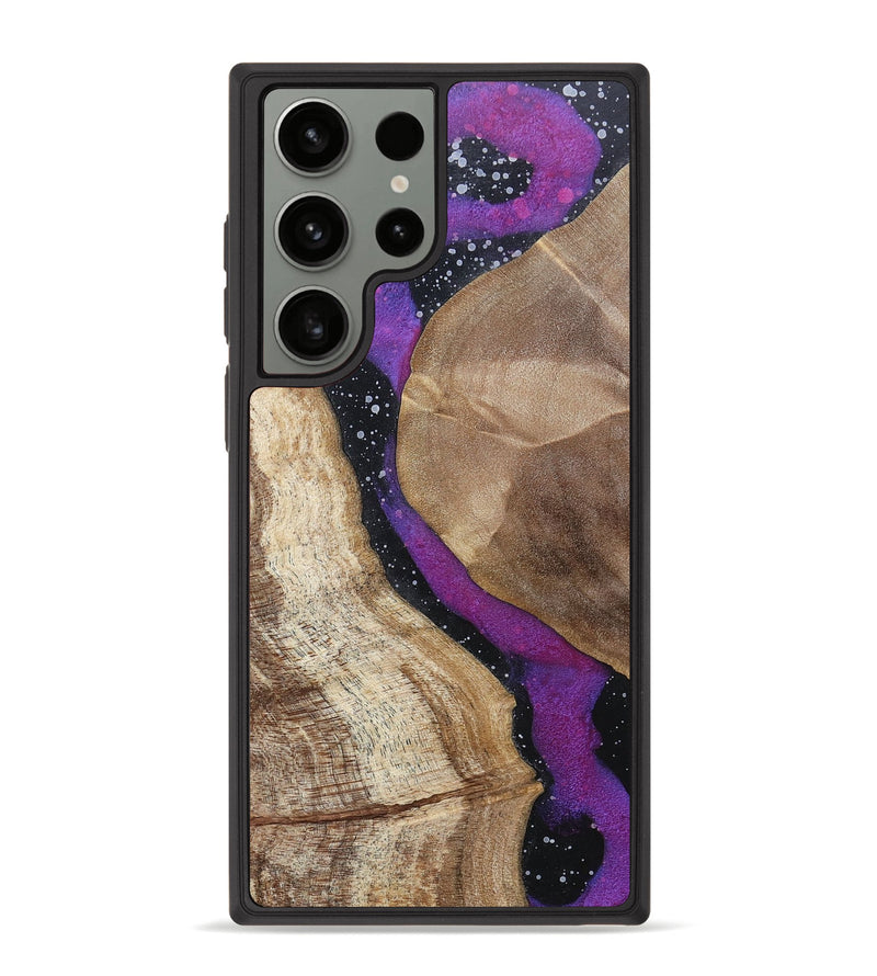 Galaxy S23 Ultra Wood+Resin Phone Case - Bart (Cosmos, 696049)