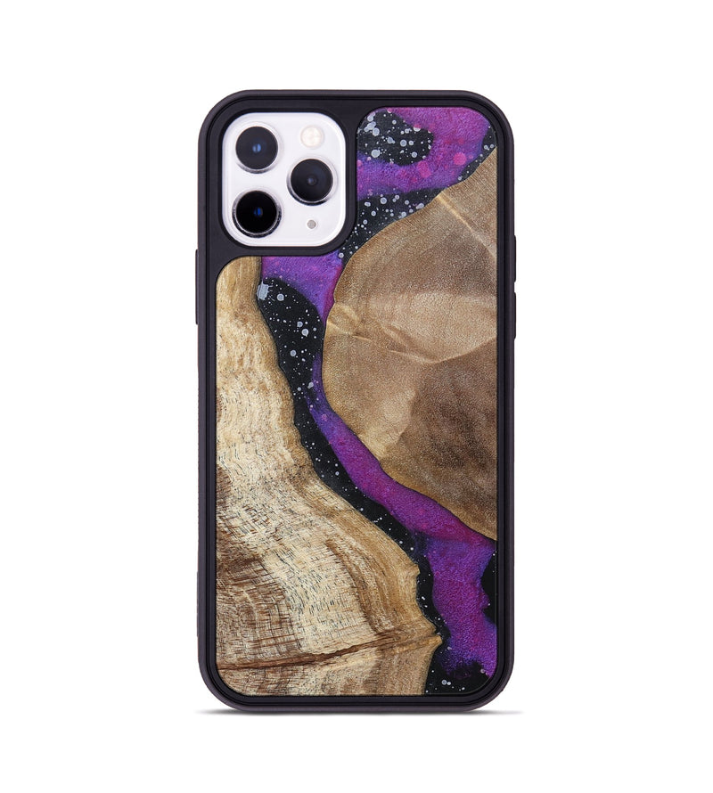 iPhone 11 Pro Wood+Resin Phone Case - Bart (Cosmos, 696049)