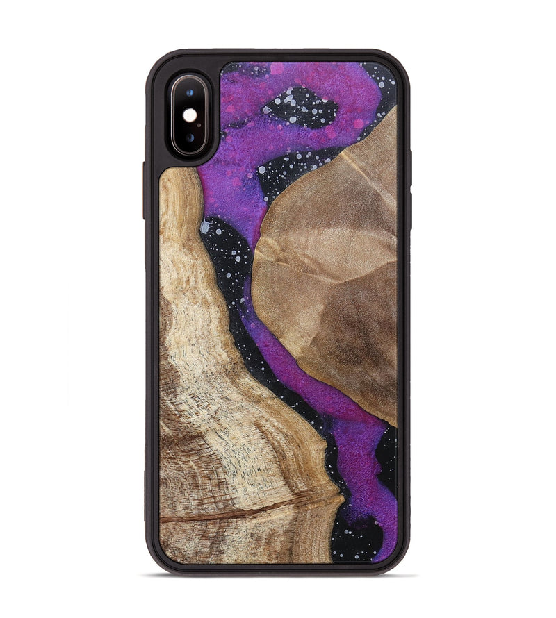 iPhone Xs Max Wood+Resin Phone Case - Bart (Cosmos, 696049)