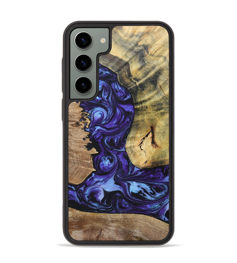 Galaxy S23 Plus Wood+Resin Phone Case - Adele (Mosaic, 696053)