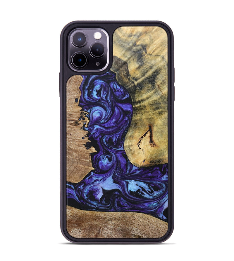 iPhone 11 Pro Max Wood+Resin Phone Case - Adele (Mosaic, 696053)