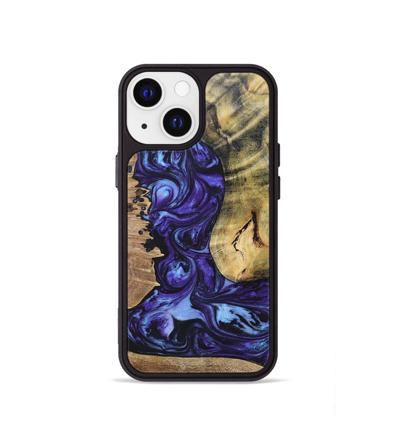 iPhone 13 mini Wood+Resin Phone Case - Adele (Mosaic, 696053)