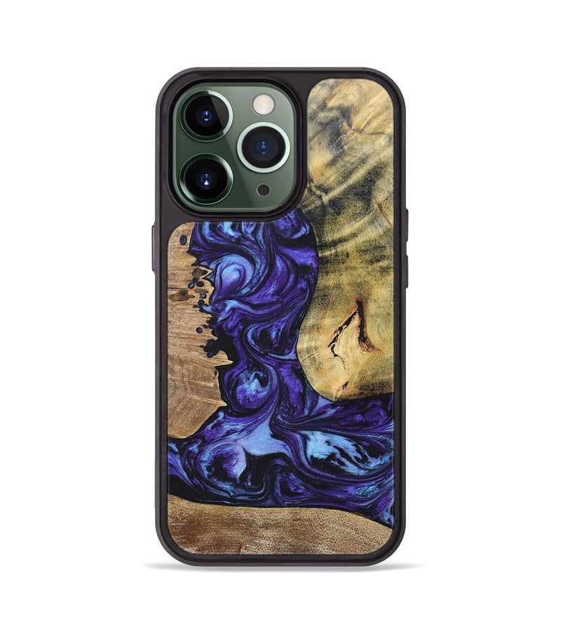 iPhone 13 Pro Wood+Resin Phone Case - Adele (Mosaic, 696053)