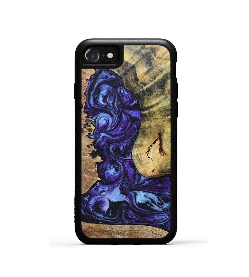 iPhone SE Wood+Resin Phone Case - Adele (Mosaic, 696053)