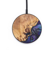 Circle Wood+Resin Wireless Charger - Terrance (Purple, 696203)