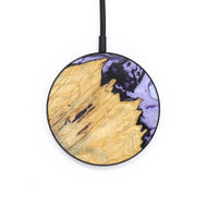 Circle Wood+Resin Wireless Charger - Grover (Purple, 696239)