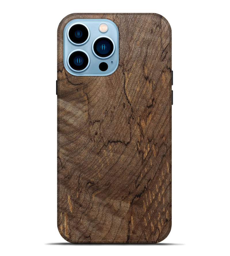 iPhone 14 Pro Max  Live Edge Phone Case - Stefanie (Wood Burl, 696300)