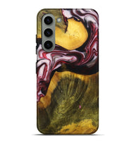 Galaxy S23 Plus Wood+Resin Live Edge Phone Case - Shawn (Red, 696305)