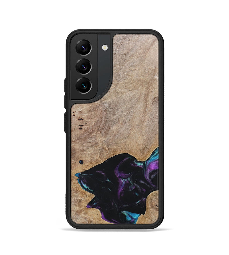 Galaxy S22 Wood+Resin Phone Case - Kamila (Wood Burl, 696394)
