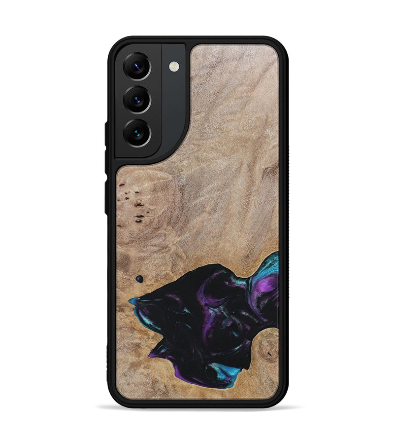 Galaxy S22 Plus Wood+Resin Phone Case - Kamila (Wood Burl, 696394)