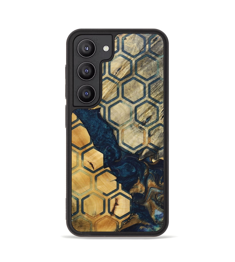 Galaxy S23 Wood+Resin Phone Case - Georgia (Pattern, 696608)