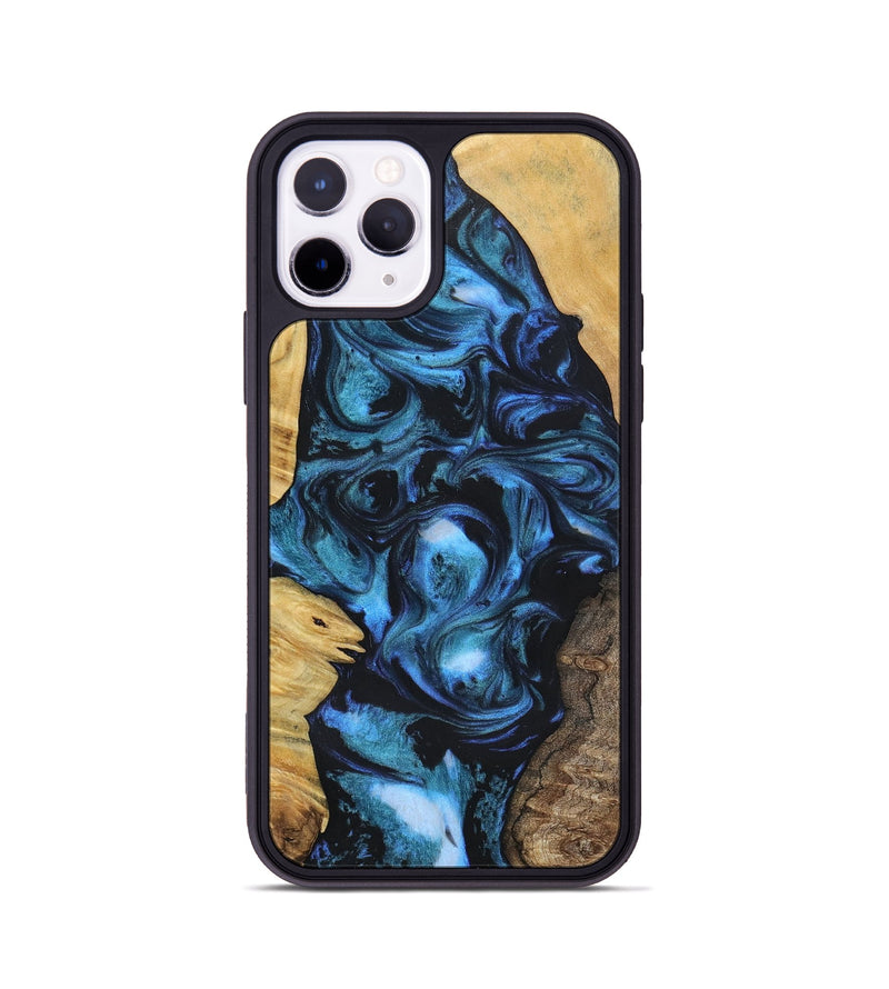 iPhone 11 Pro Wood+Resin Phone Case - Brody (Mosaic, 696634)