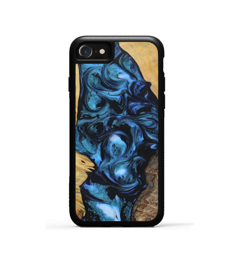 iPhone SE Wood+Resin Phone Case - Brody (Mosaic, 696634)