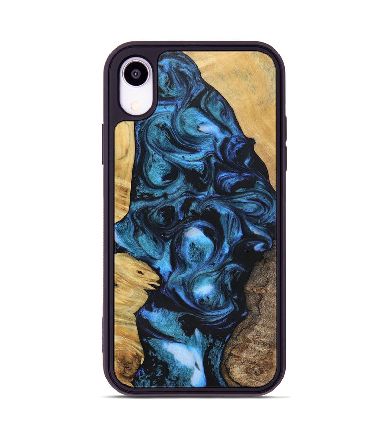 iPhone Xr Wood+Resin Phone Case - Brody (Mosaic, 696634)