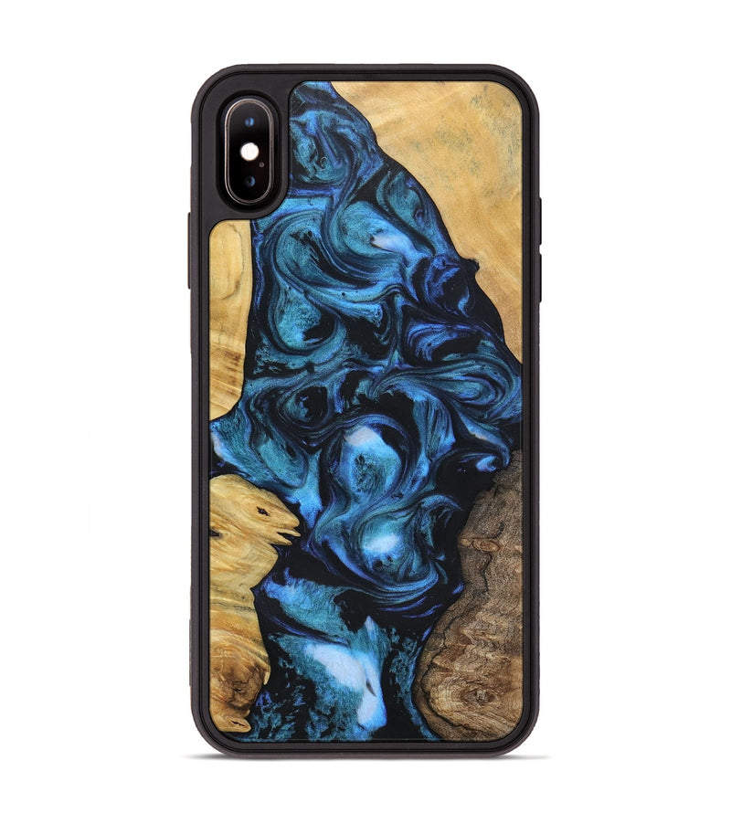 iPhone Xs Max Wood+Resin Phone Case - Brody (Mosaic, 696634)