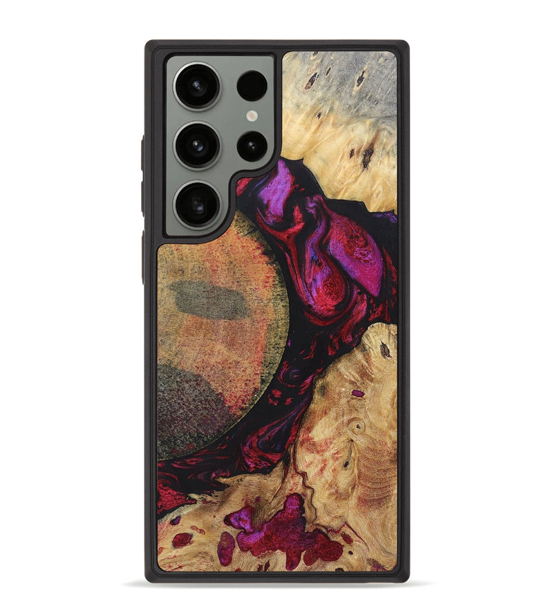 Galaxy S23 Ultra Wood+Resin Phone Case - Nova (Mosaic, 696637)