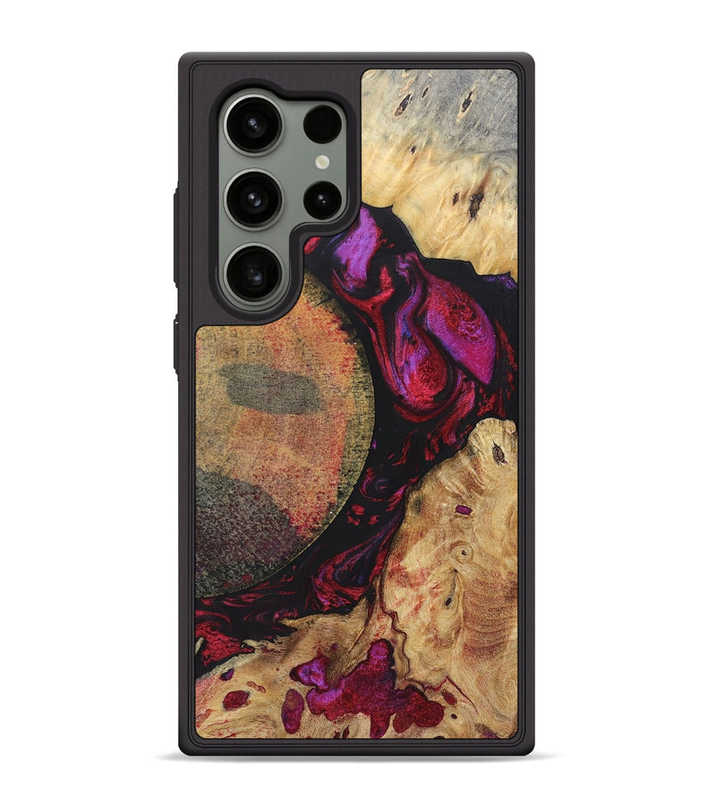 Galaxy S24 Ultra Wood+Resin Phone Case - Nova (Mosaic, 696637)