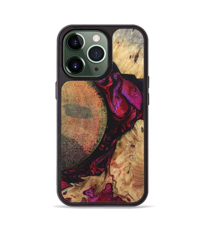 iPhone 13 Pro Wood+Resin Phone Case - Nova (Mosaic, 696637)