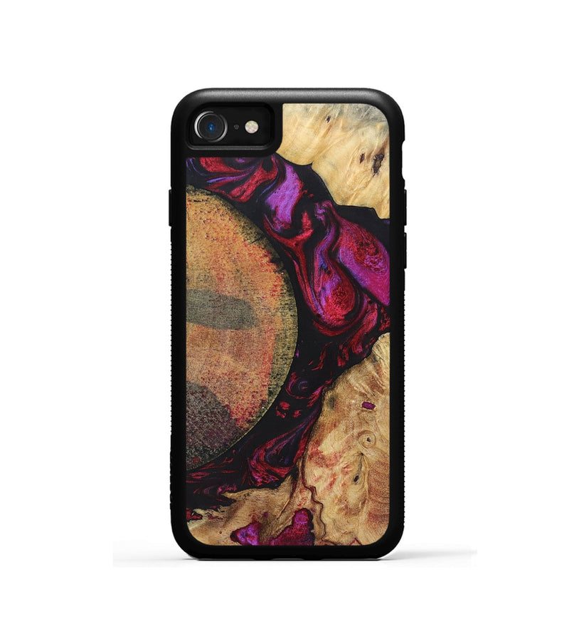 iPhone SE Wood+Resin Phone Case - Nova (Mosaic, 696637)