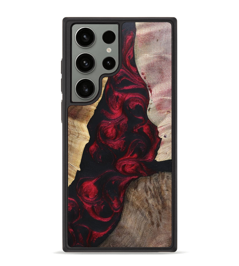 Galaxy S23 Ultra Wood+Resin Phone Case - Armando (Mosaic, 696639)