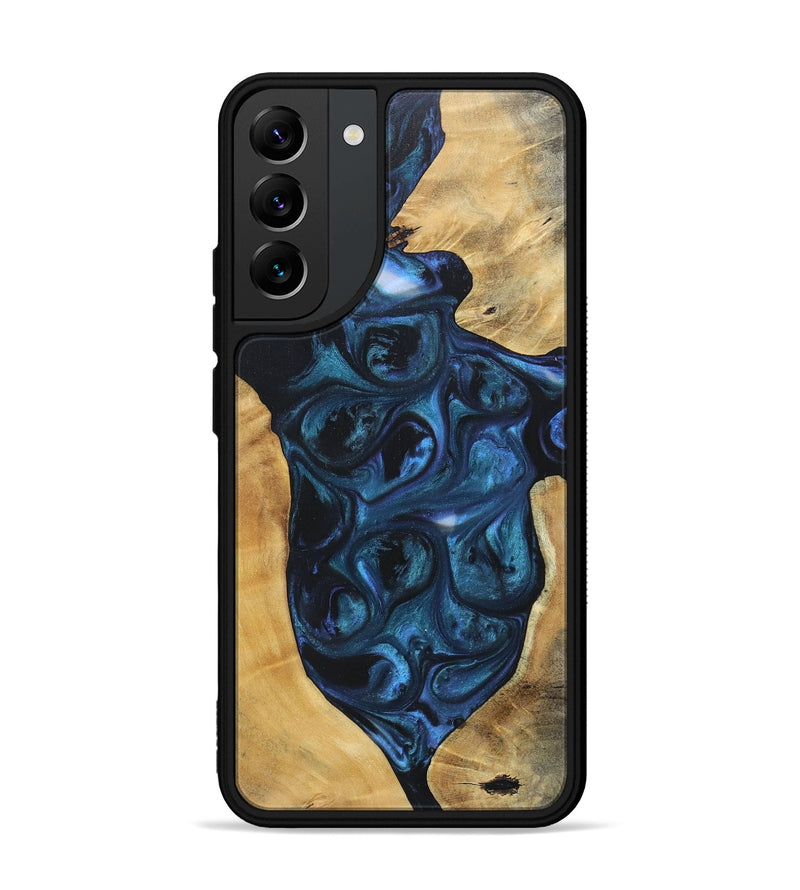 Galaxy S22 Plus Wood+Resin Phone Case - Trisha (Mosaic, 696644)