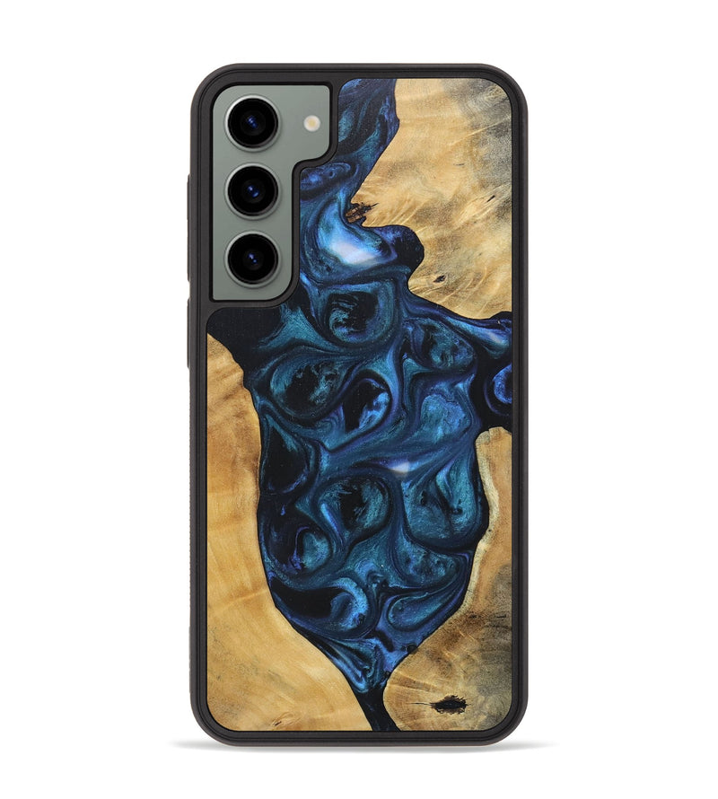 Galaxy S23 Plus Wood+Resin Phone Case - Trisha (Mosaic, 696644)