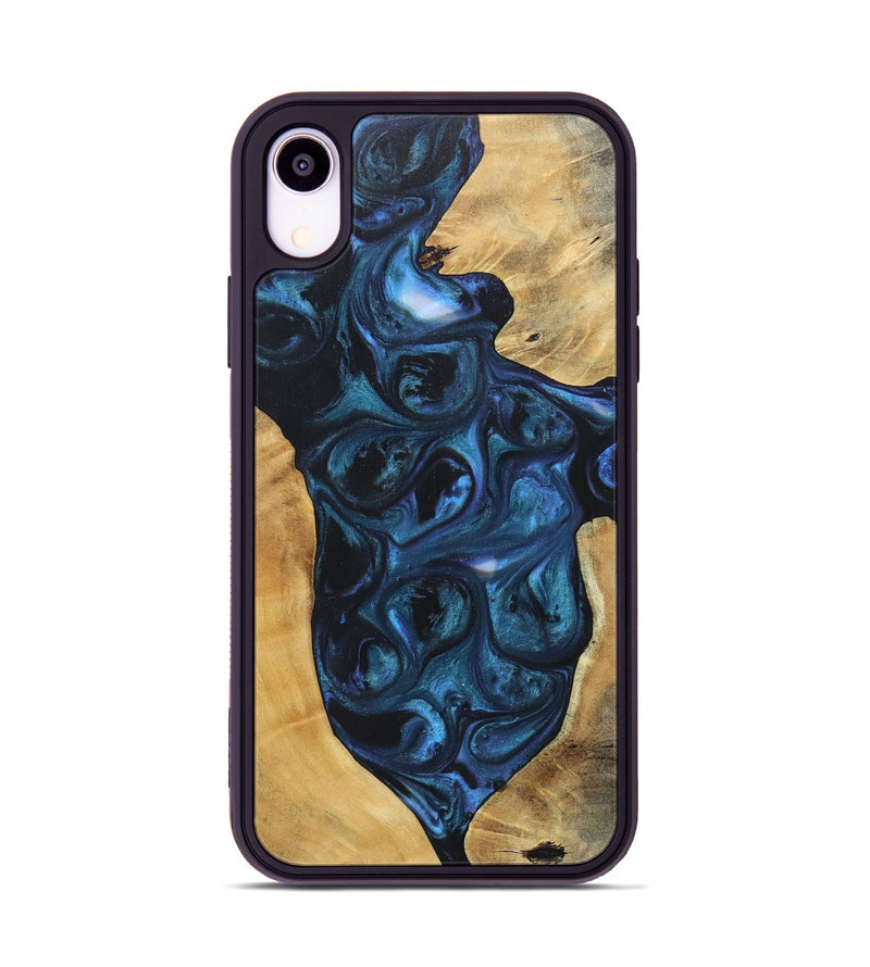 iPhone Xr Wood+Resin Phone Case - Trisha (Mosaic, 696644)