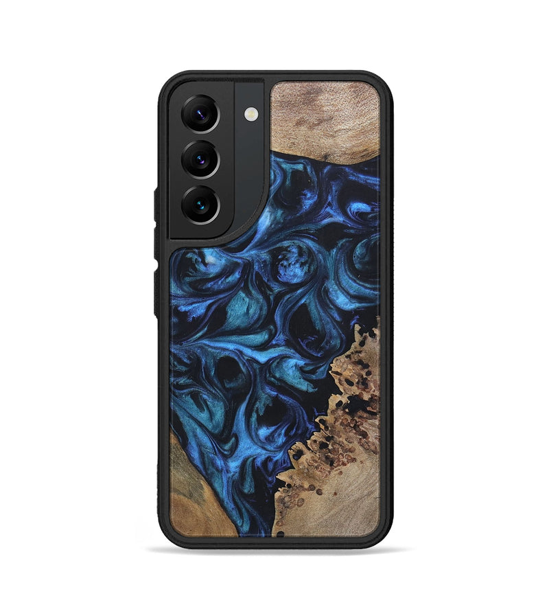 Galaxy S22 Wood+Resin Phone Case - Franklin (Mosaic, 696647)