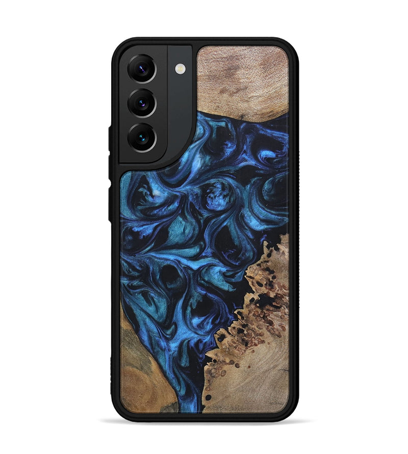 Galaxy S22 Plus Wood+Resin Phone Case - Franklin (Mosaic, 696647)