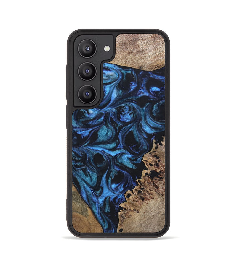 Galaxy S23 Wood+Resin Phone Case - Franklin (Mosaic, 696647)