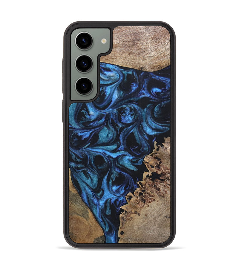 Galaxy S23 Plus Wood+Resin Phone Case - Franklin (Mosaic, 696647)