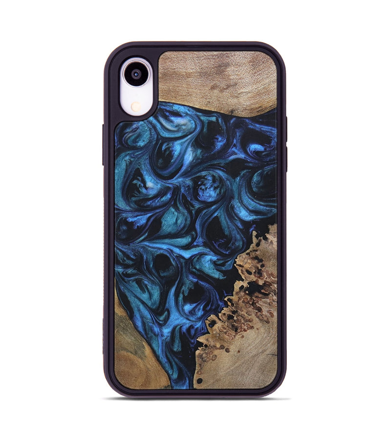 iPhone Xr Wood+Resin Phone Case - Franklin (Mosaic, 696647)
