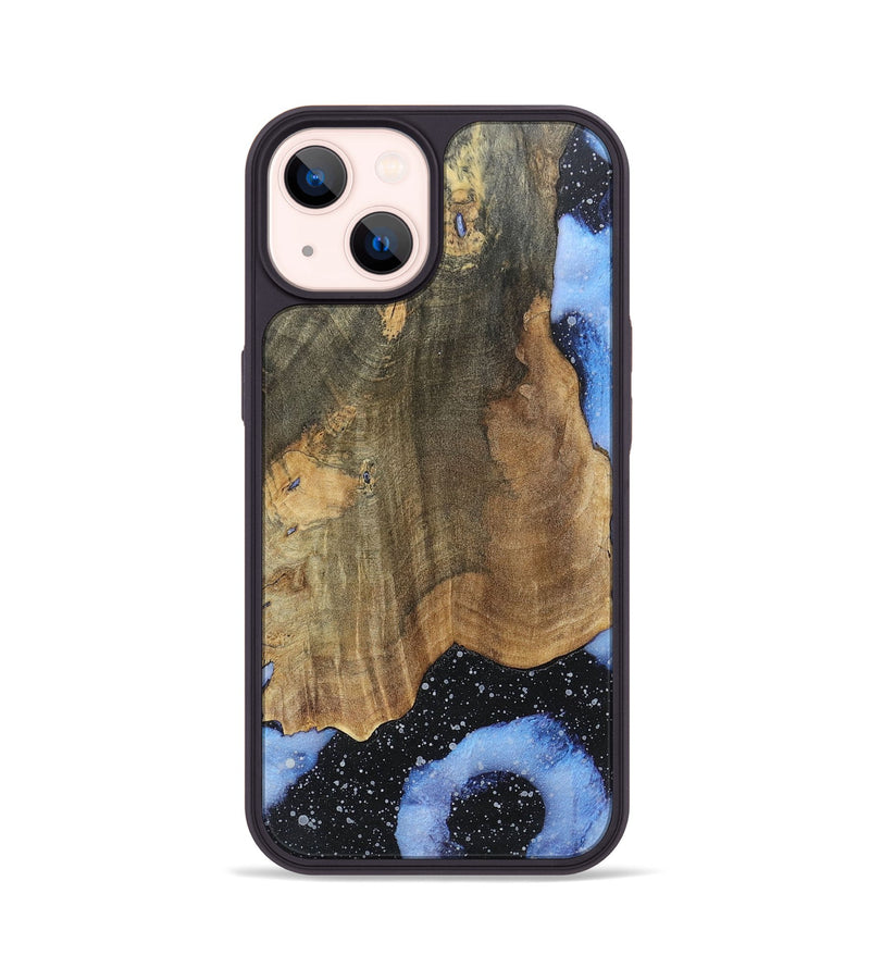 iPhone 14 Wood+Resin Phone Case - Rodrigo (Cosmos, 696716)