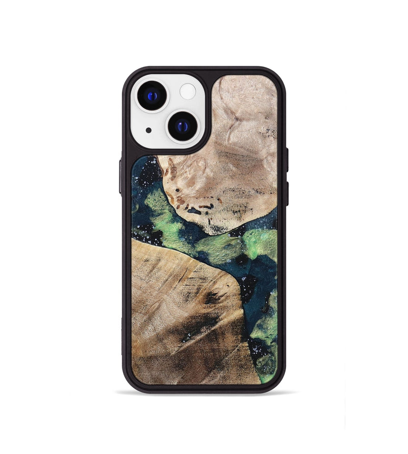 iPhone 13 mini Wood+Resin Phone Case - Sullivan (Cosmos, 696735)