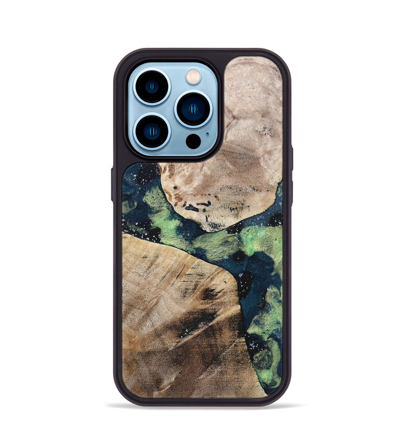 iPhone 14 Pro Wood+Resin Phone Case - Sullivan (Cosmos, 696735)