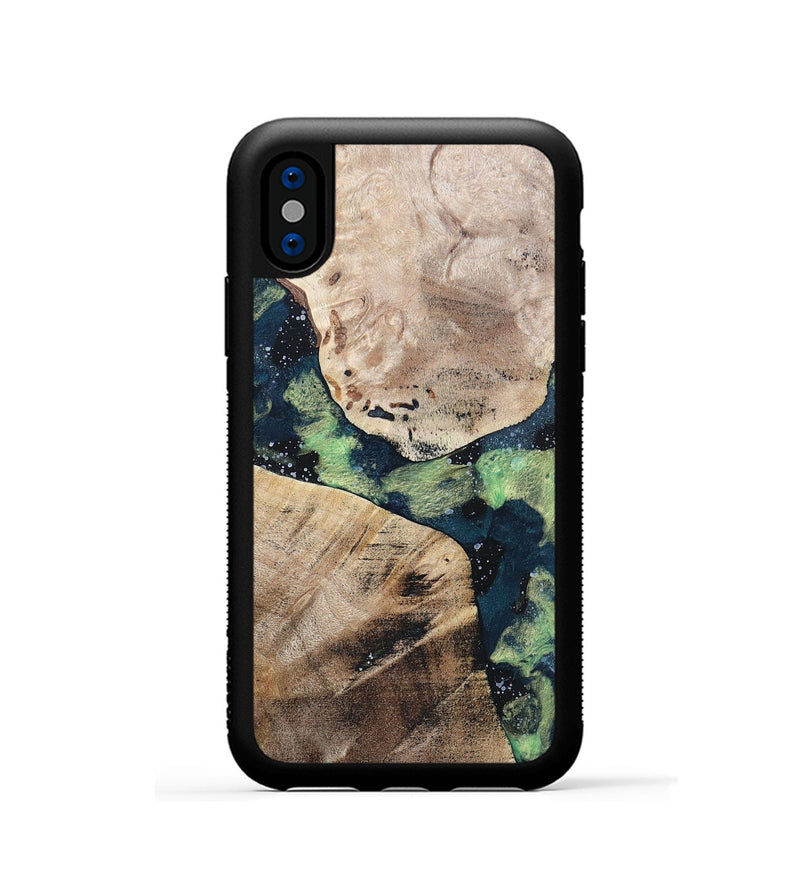 iPhone Xs Wood+Resin Phone Case - Sullivan (Cosmos, 696735)
