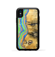 iPhone Xs Wood+Resin Phone Case - Bradley (The Lab, 696942)