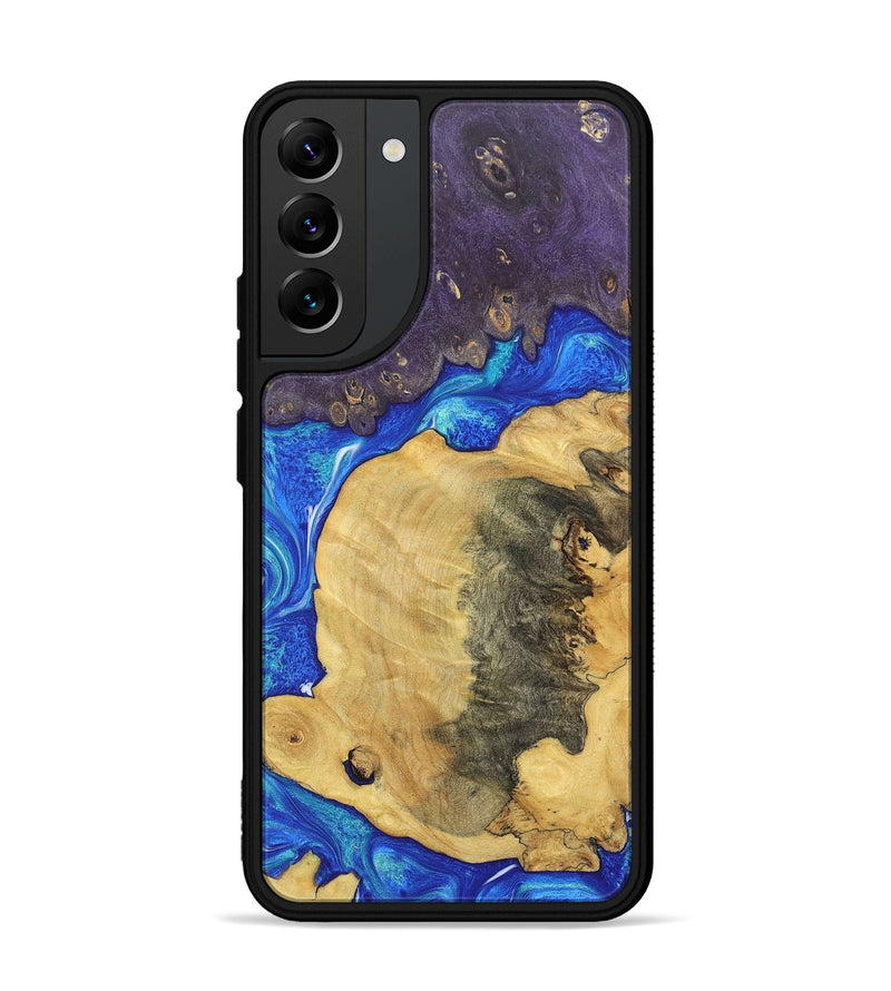 Galaxy S22 Plus Wood+Resin Phone Case - Robbie (Mosaic, 697030)