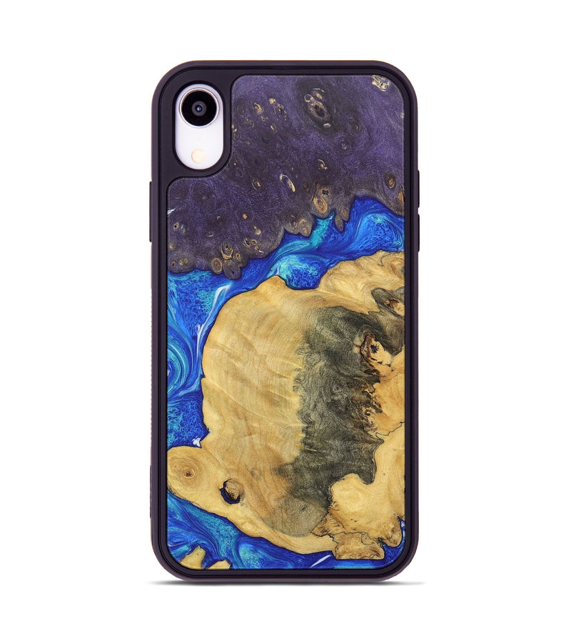 iPhone Xr Wood+Resin Phone Case - Robbie (Mosaic, 697030)