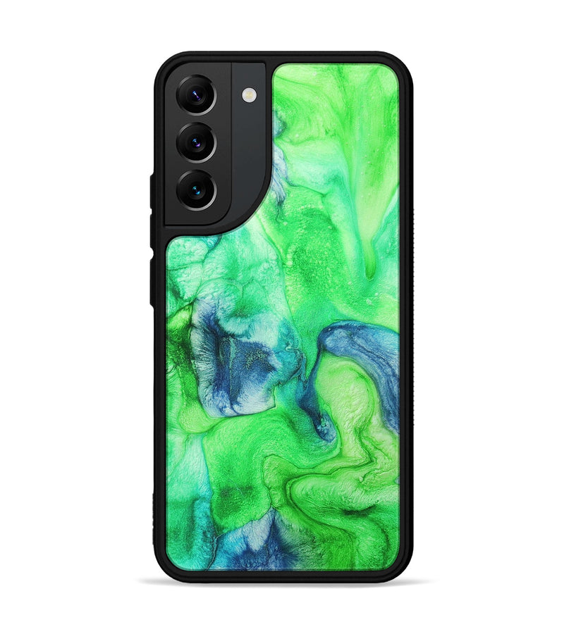 Galaxy S22 Plus Wood+Resin Phone Case - Cecelia (Watercolor, 697042)