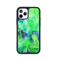 iPhone 11 Pro Wood+Resin Phone Case - Cecelia (Watercolor, 697042)