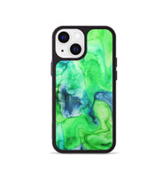 iPhone 13 mini Wood+Resin Phone Case - Cecelia (Watercolor, 697042)
