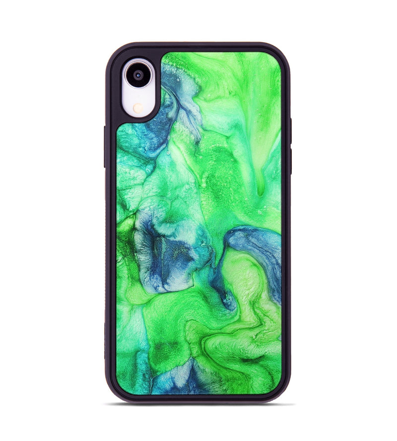 iPhone Xr Wood+Resin Phone Case - Cecelia (Watercolor, 697042)