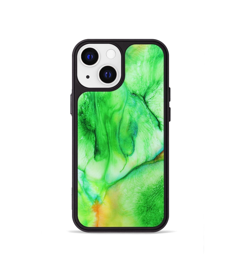 iPhone 13 mini Wood+Resin Phone Case - Damon (Watercolor, 697045)