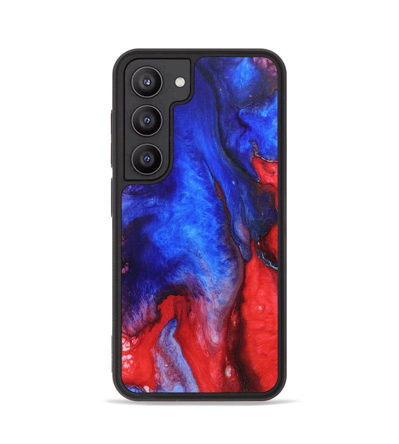 Galaxy S23 Wood+Resin Phone Case - Rita (Watercolor, 697046)