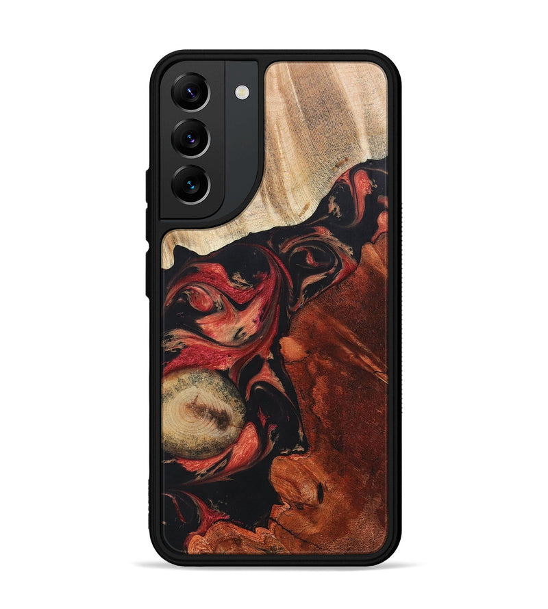 Galaxy S22 Plus Wood+Resin Phone Case - Mamie (Mosaic, 697097)